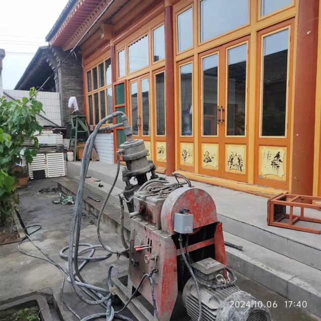 阿拉尔农场房屋地基沉降注浆加固施工